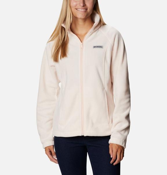 Columbia Benton Springs Fleece Jacket White For Women's NZ73891 New Zealand